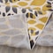 World Rug Gallery Modern Floral Circles Design 10' x 14' Yellow Area Rug 9099YELLOW10X14 - alternate 5